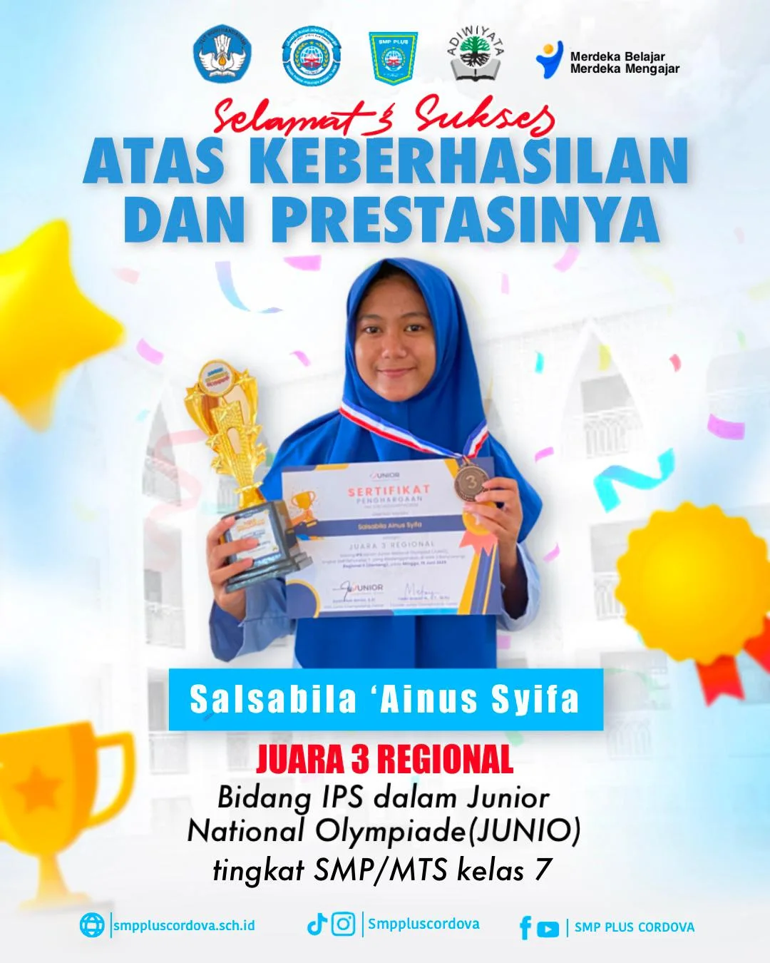 JUNIO 2025 (Junior National Olympiad) (Salsabila Ainus Syifa)