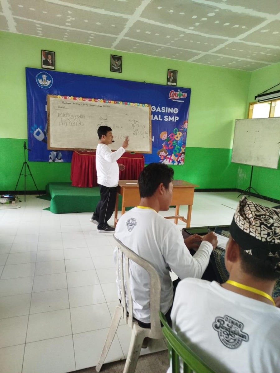 Galeri Tak Lagi Takut Matematika,Siswa SMP PLUS CORDOVA Antusias Belajar Dengan Metode GASING