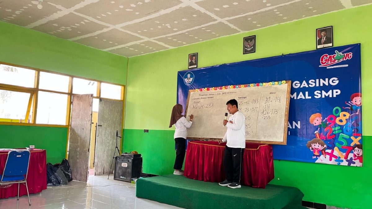 Galeri Tak Lagi Takut Matematika,Siswa SMP PLUS CORDOVA Antusias Belajar Dengan Metode GASING
